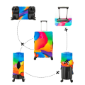 Miniatyrbilde 5 av 8: Fargerikt grafitti bagasjedeksel Elastisk bagasjedeksel MB B MB