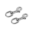 Miniatyrbilde 4 av 10: 5 stk. Svingbare Snap Kroker Hundebånd Clips Trigger Snaps