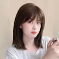 Pikkukuva 4 / 10: Liuhai Hair Patch Reissue Block tummanruskea 25cm 25cm dark brown 25CM-25CM