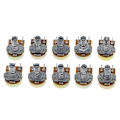 Miniatyrbilde 4 av 10: 10 stk lineært potensiometer WH148N WH148 10 STK B10K-15MM 10 STK 10pcs B10K-15mm