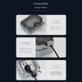 Miniatyrbillede 4 af 10: Socket Box Switched Socket 3 3 3