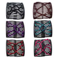 Miniatyrbilde 1 av 9: Elastisk tau Pan Hårklemmer Lazy Comb MULTICOLOR MULTICOLOR