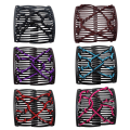 Miniatyrbillede 1 af 9: Elastisk reb Pan Hair Clips Lazy Comb MULTICOLOR MULTICOLOR