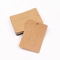 Miniatyrbillede 3 af 10: 50 STK Barrette Emballagekort Hårnåle Display Boardcard SORT black