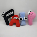 Pikkukuva 8 / 10: Animal Plushie Doll Alphabet Dolls C C