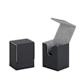 Miniatyrbillede 1 af 10: Spil MTG Trading Card Holder Deck Box SORT SORT Black