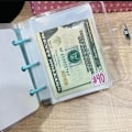 Pikkukuva 2 / 10: Mini Binder Savings Challenge Challenge Binder 150 DOLLAR 150dollar