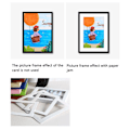 Miniatyrbillede 5 af 10: Træ Fotoramme Billedramme SORT Black