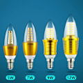 Pikkukuva 8 / 10: LED-lamppu e14 E27 E27 SILVER TIP SILVER TIP E27Silver Tip