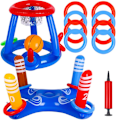 Miniatyrbillede 1 af 10: Oppustelig ring, kastering, spil Flydende pool legetøj SET-5 Set-5