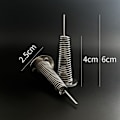 Miniatyrbillede 2 af 8: 10 stk fjederbase dukkehoved fjederbase A A A