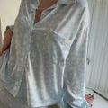 Miniatyrbillede 6 af 10: 2 STK PJ Sæt Pyjamas Outfit RØD L L Red L-L