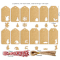 Pikkukuva 9 / 10: 48/96/144 kpl Lahjatarrat Lahjapaketointi 48 KPL TAGIT 48 KPL TAGIT 48pcs tags
