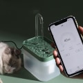 Miniatyrbilde 9 av 10: Hundevannfontene Drikkeskål for kjæledyr HVIT White