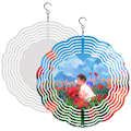 Miniatyrbillede 3 af 10: Sublimation Wind Spinner Blanks Wind Spinners 3 3 3