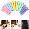 Pikkukuva 9 / 10: Ei-lämpökiharrit Heatless Curl Stick KELTAINEN Yellow