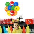 Miniatyrbilde 3 av 4: 20 stk Pikachu Barnfest Ballongbue Gratulerer med dagen 20 random ballons
