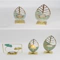 Miniatyrbillede 9 af 10: Blue Leaf Lysestage Lysestager B B B