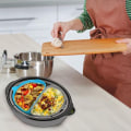 Miniatyrbillede 4 af 10: Slow Cooker Liner Slow Cooker Separator GRÅ&BLÅ grey&blue