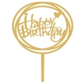 Pikkukuva 3 / 10: 18 kpl Syntymäpäiväkakkupäällinen Happy Birthday Cake Toppers 3 3 3