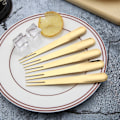 Pikkukuva 1 / 10: Desert Fork Spoon GOLD HAARUKKA gold Fork-Fork