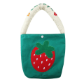 Miniatyrbild 1 av 10: Axelväska Barnväska GRÖN JORDGUBB JORDGUBB Green Strawberry-Strawberry