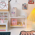 Miniatyrbilde 7 av 7: Oppbevaring Hylle Smykker Oppbevaring GUL Yellow