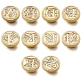 Miniatyrbilde 9 av 10: Voksstempelhode Voksforseglingsstempel B B B