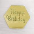 Miniatyrbild 7 av 10: 10st Cake Top Flagga Cupcake Topper SILVER HJÄRTA HJÄRTA Silver Heart-Heart