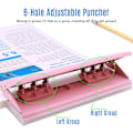 Miniatyrbilde 7 av 10: Papirkutter Justerbar Puncher SORT Black