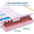 Miniatyrbillede 7 af 10: Papirkutter Justerbar Puncher SORT Black