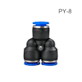 Miniatyrbillede 1 af 10: 5 stk Quick Release Connector Pneumatisk Fittings 5 STK PY-8 5 STK 5pcs PY-8