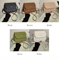 Miniatyrbild 3 av 10: Messenger Axelväska Crossbody Väskor GRÖN green