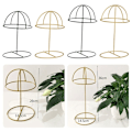 Miniatyrbillede 5 af 10: Hat Display Rack Cap Bracket GULD L gold L