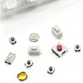 Miniatyrbild 5 av 6: 200st Lätt touch-omkopplare Tryckknappsomkopplare Micro Momentary