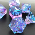 Miniatyrbillede 3 af 10: Spil Dice Polyhedral Dice 7 7 7