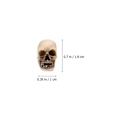 Miniatyrbillede 2 af 7: 20 Stk Skull Heads Mini Skull Statue Skeleton Ornament 20 Pcs