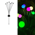 Miniatyrbilde 1 av 10: Firefly Lights LED Solar Powered FARGET LYS 6 LIGHTS2 2 colored light 6 lights2-2