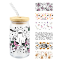 Miniatyrbillede 4 af 9: Uv Dtf Transfer Sticker Glasflasker Sticker STYLE 2 STYLE 2 Style 2