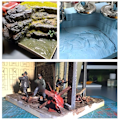 Miniatyrbillede 3 af 9: 5 STK Sandbord Base Skum Scene Modellering Blokkere Scenery Making