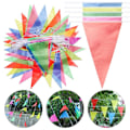 Miniatyrbilde 6 av 10: Bunting Triangle Flags 50MA A 50MA
