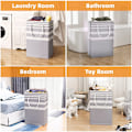 Pikkukuva 7 / 10: Laundry Hamper Laundry Basket 3 kpl 3 kpl 3PCS