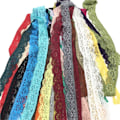 Miniatyrbild 7 av 8: Selvedge Ribbon Elastic Band 17 17 17