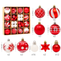 Miniatyrbild 1 av 10: Julgranshängande bollar Xmas Ball 42ST SET C 42ST SET C 42pcs set C