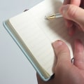 Miniatyrbillede 9 af 10: Notebook A7 Dagbog Lommebog HVID White