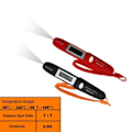 Miniatyrbillede 6 af 10: Digitalt Infrarødt Termometer Pen Termometer SORT Black