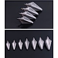 Miniatyrbillede 8 af 10: /2/3/5/10stk Fiskeblysynker Fiskevægtsynke 20g-5pcs