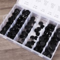 Miniatyrbilde 4 av 8: 141 Stk Hullplugger Knapp Metallplugg Plugg Sortiment
