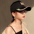 Miniatyrbillede 8 af 10: Rhinestones Baseball Caps Peaked Cap SORT D SORT D Black D