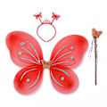 Pikkukuva 1 / 6: 3 kpl / set Fancy Mekko Glitter Butterfly STYLE 9-3 KPL / SET STYLE Style 9-3pcs/set